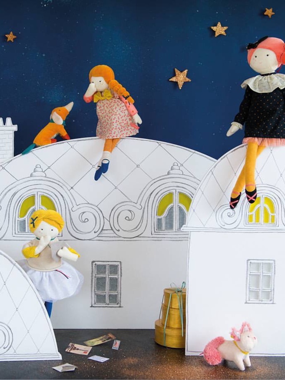 Moulin Roty LES PARISIENNES Juliette The Cat